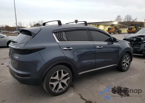 2017 Kia Sportage Sx z USA, uszkodzony, nr VIN KNDPRCA61H7104735